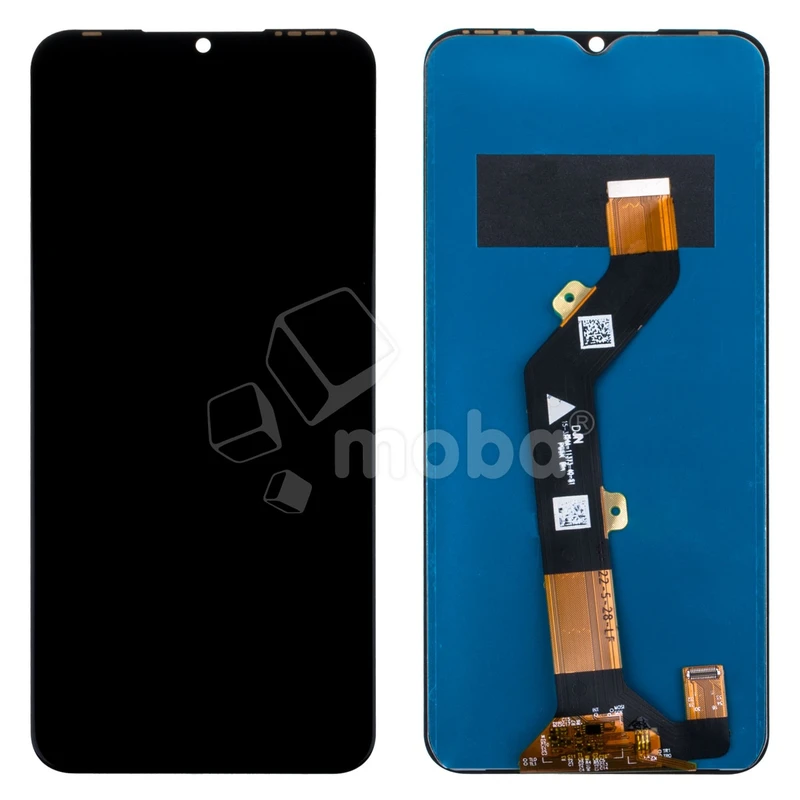 Дисплей для Tecno Spark 8C (KG5n) в сборе с тачскрином Черный - Оптима