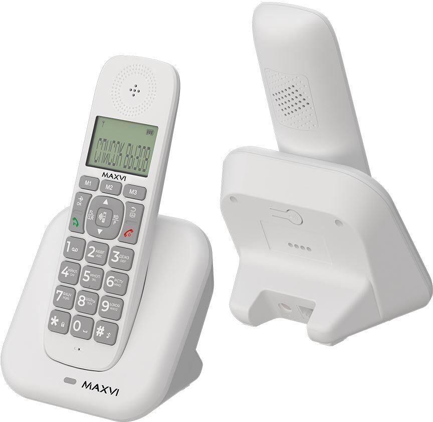 Радиотелефон MAXVI AM-02 white