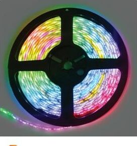 Лента светодиодная ECOLA P5LM14ESB 14.4W/M 12V IP65 10MM 60LED/M RGB разноцветная