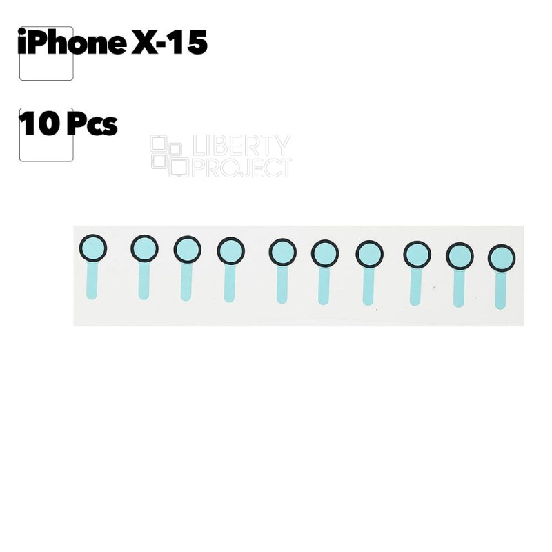 Пыльники для фронтальной камеры iPhone X-15 10шт