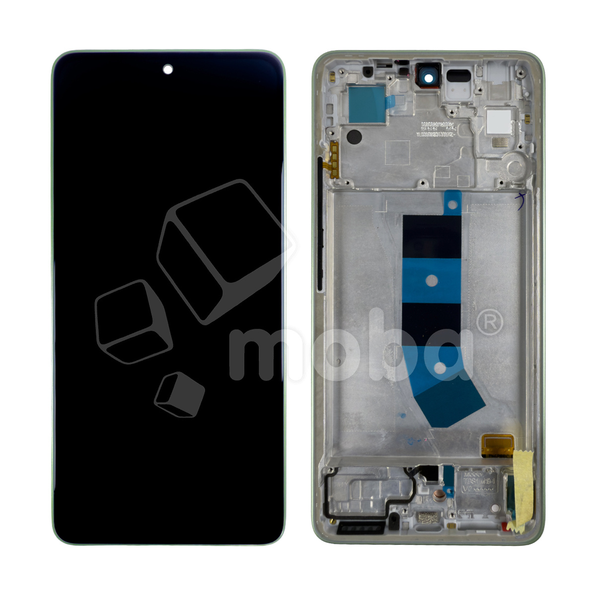 Дисплей для Xiaomi Redmi Note 13 4G (23129RAA4G/23124RA7EO/23129RA5FL) модуль с рамкой Зеленый - OR (SP)