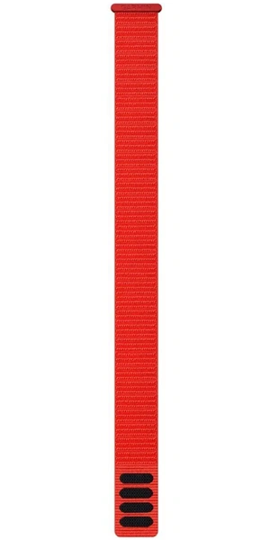 Оригинальный нейлоновый ремешок Garmin UltraFit 22мм Flame Red (огненно-красный) (010-13306-12)