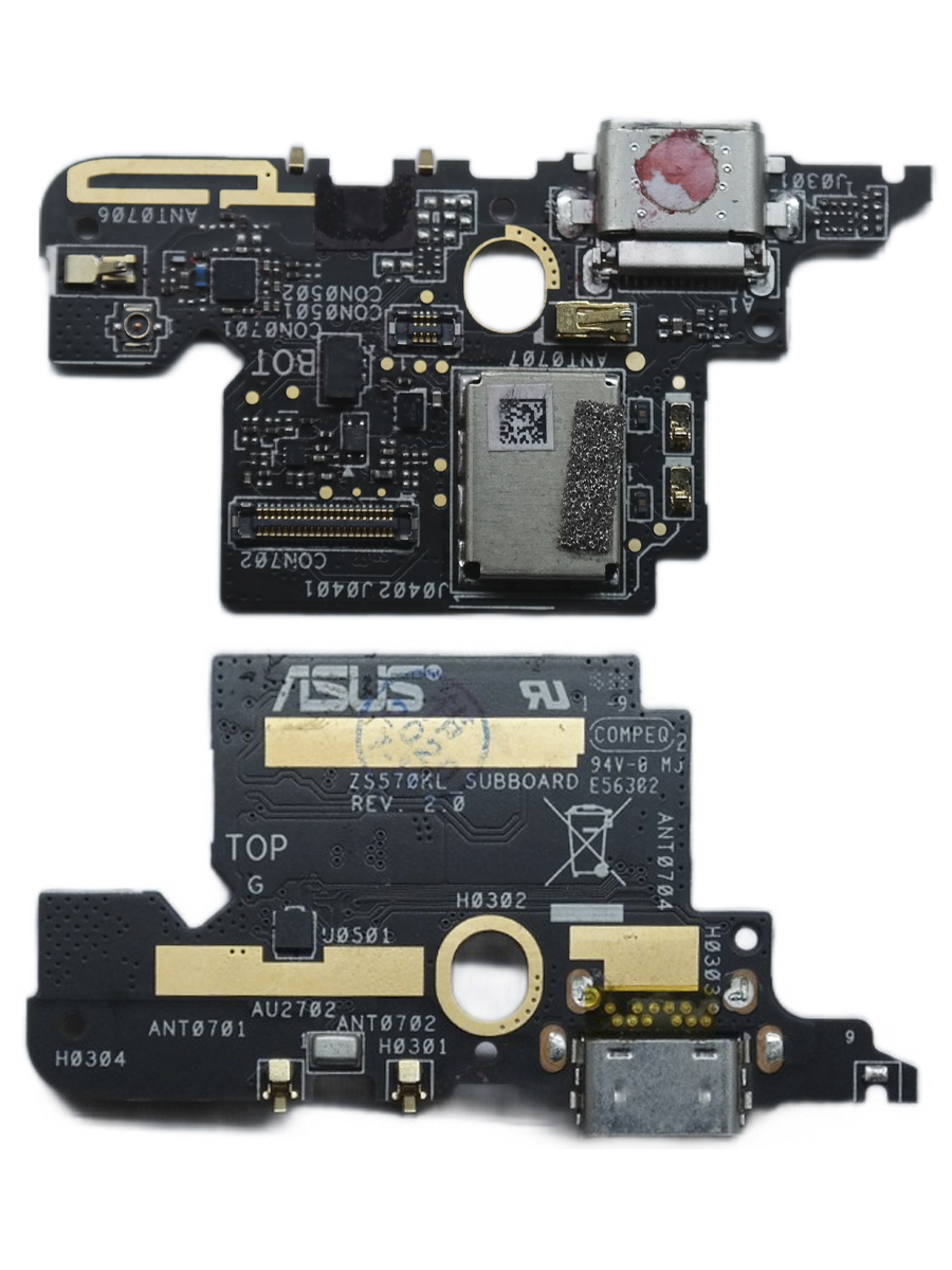 Шлейф разъёма зарядки ASUS ZenFone 3 Deluxe ZS570KL ORIG
