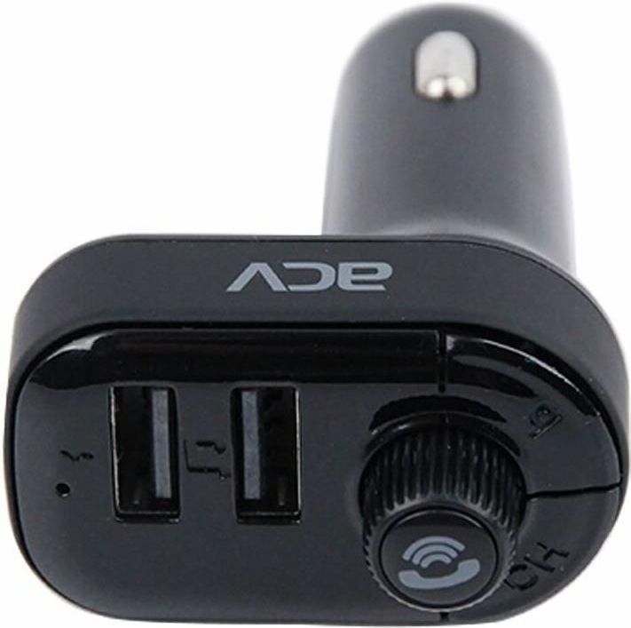 FM-трансмиттер ACV FMT-118B черный BT USB (37399)