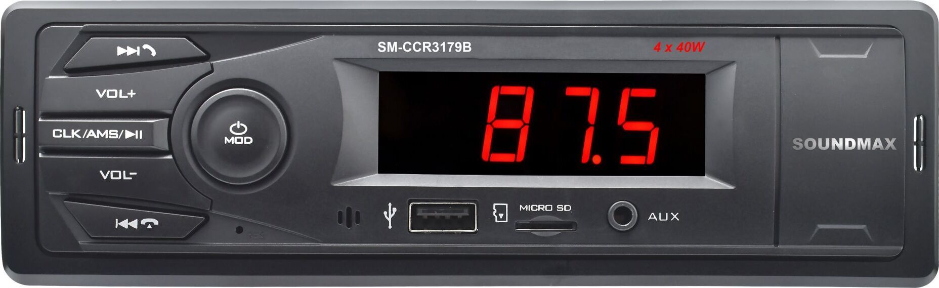 Автомагнитола SOUNDMAX SM-CCR3179B черный