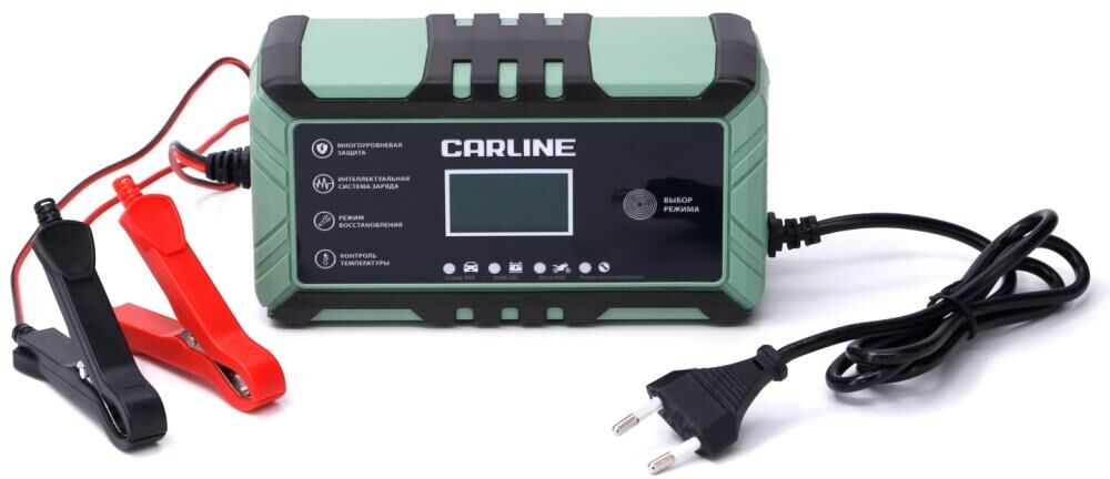 Зарядное устройство CARLINE CA-8A импульсное автоматическое для свинцово-кислотных аккумуляторов