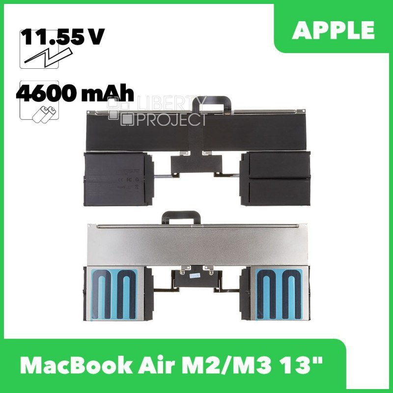 Аккумулятор (АКБ) для MacBook Air M2/M3 13" A2681/A3113 (2022-2024) A2669