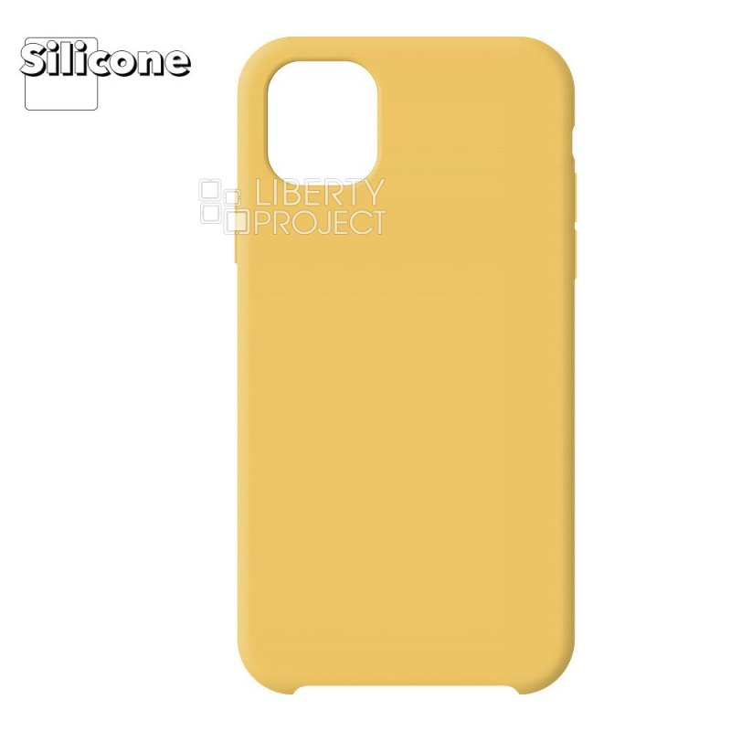 Силиконовый чехол для iPhone 11 "Silicone Case" (желтый) 4