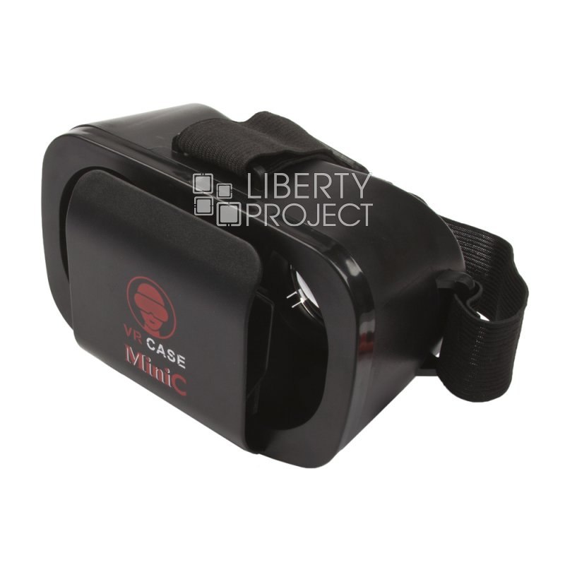Очки виртуальной реальности VR Mini C (черные/коробка)