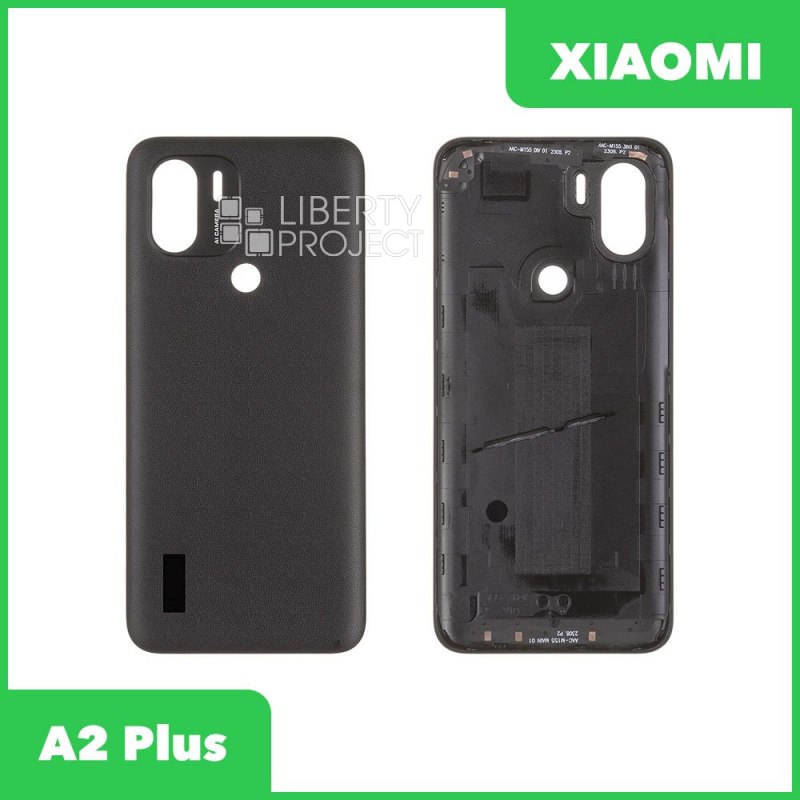 Задняя крышка для Xiaomi A2 Plus (23028RNCAG) (черный)