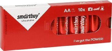 Элементы питания SMARTBUY (SBBA-2A10BX) LR6-10BOX