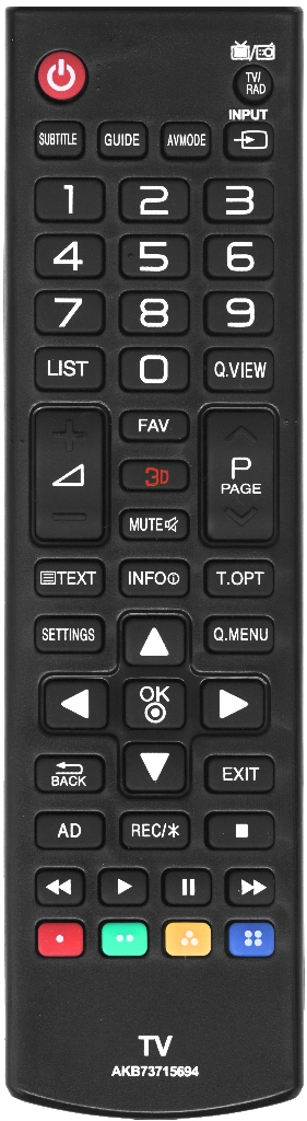 Пульт Huayu AKB73715694 для телевизора LG