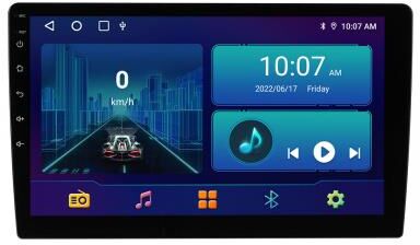 Автомагнитола 2 DIN ASPECT -AV-W102P 10",2/32Гб, QLED 1280*720, 4 Core/1.3GHz, Android-10,WiFi, BT-4.0, 4х50Вт, FAN