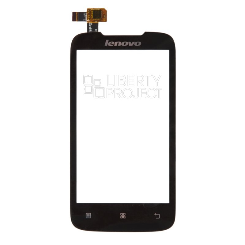 Тачскрин для Lenovo A369i/A369 1-я категория (черный)