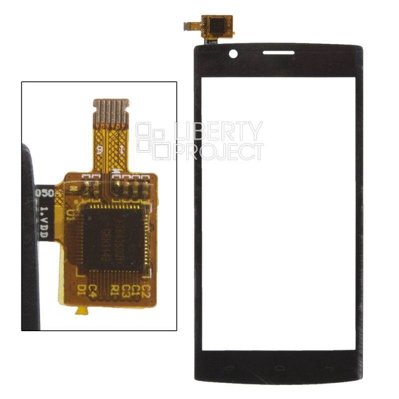 Тачскрин для Fly FS501 Nimbus 3 (черный)