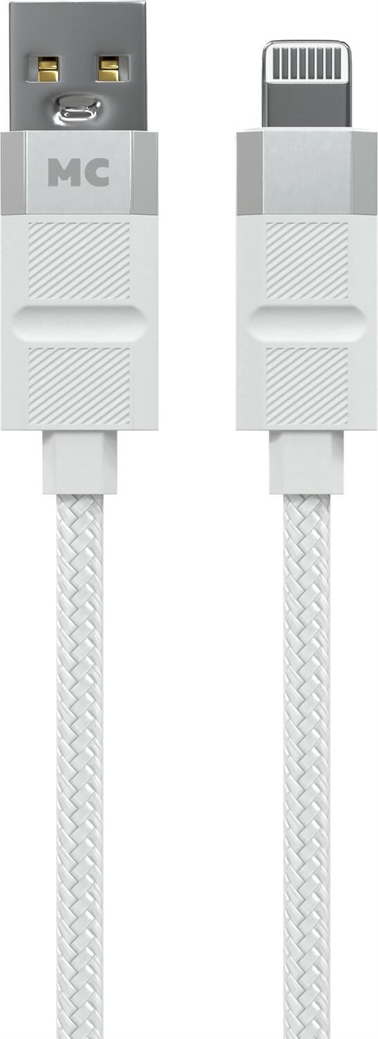 Кабель MORE CHOICE (4620202554840) K87i 2м USB 2.4A для Lightning - 2м , белый