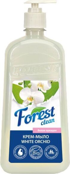 FOREST CLEAN Крем-мыло "Белая орхидея" 1 л