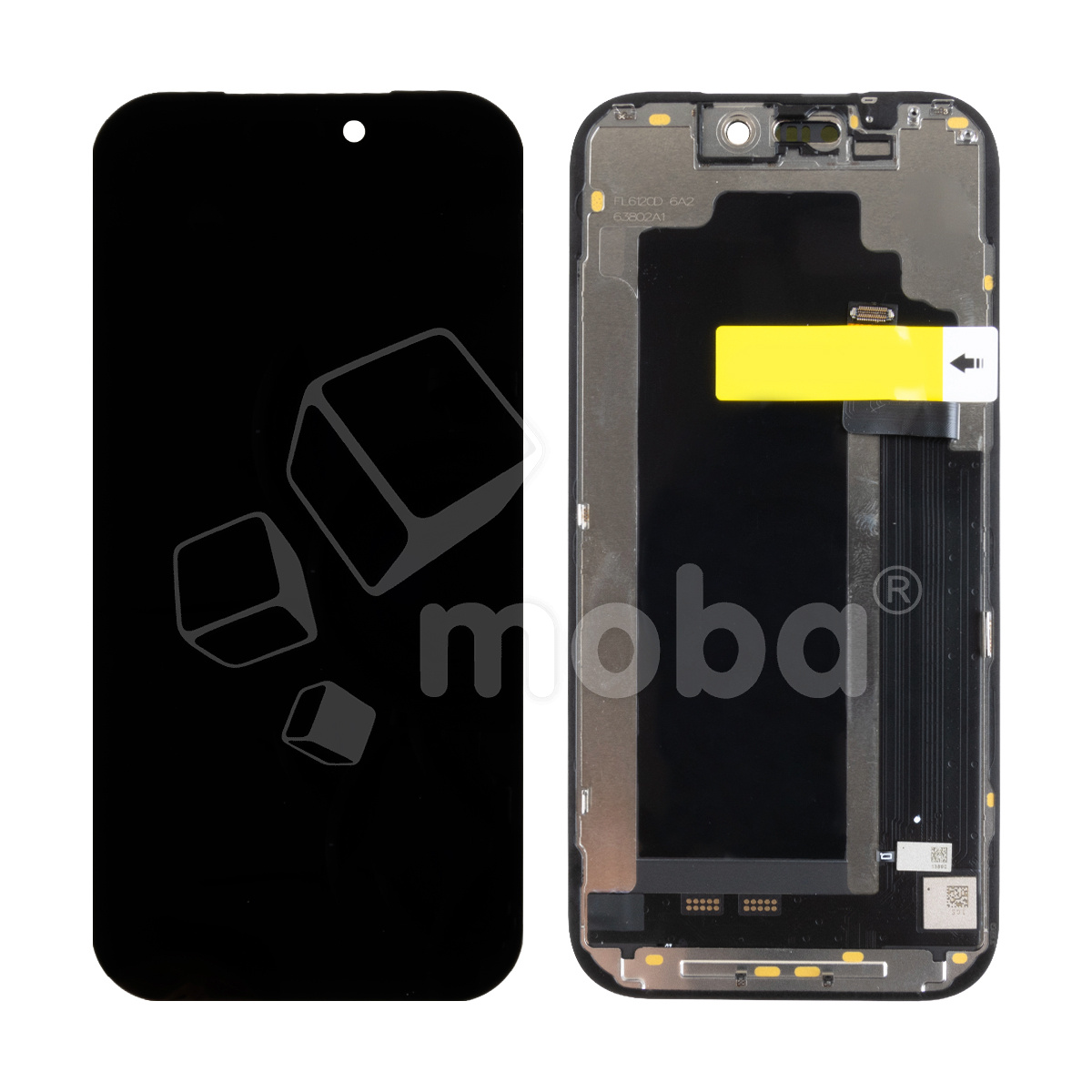 Дисплей для iPhone 17 Pro (A3523) в сборе с тачскрином Черный - (In-Cell) Стандарт