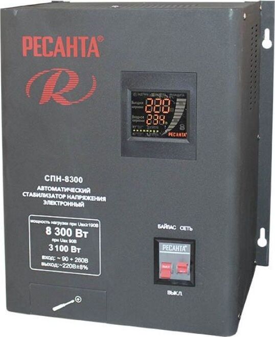 Стабилизатор напряжения РЕСАНТА СПН-8300