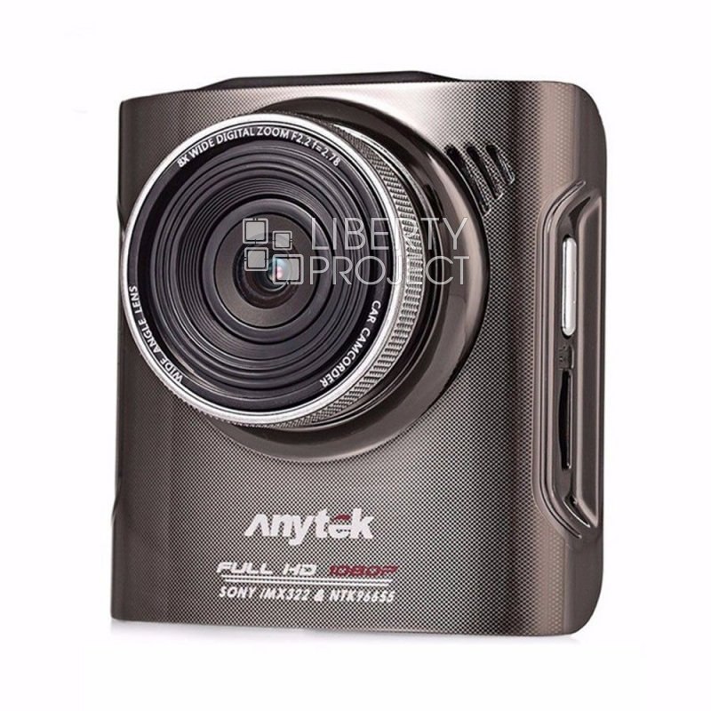 Видеорегистратор Anytek A3 (2.3"/1920*1080/30fps/MicroSD 32Gb Max/USB/AV) (коробка)