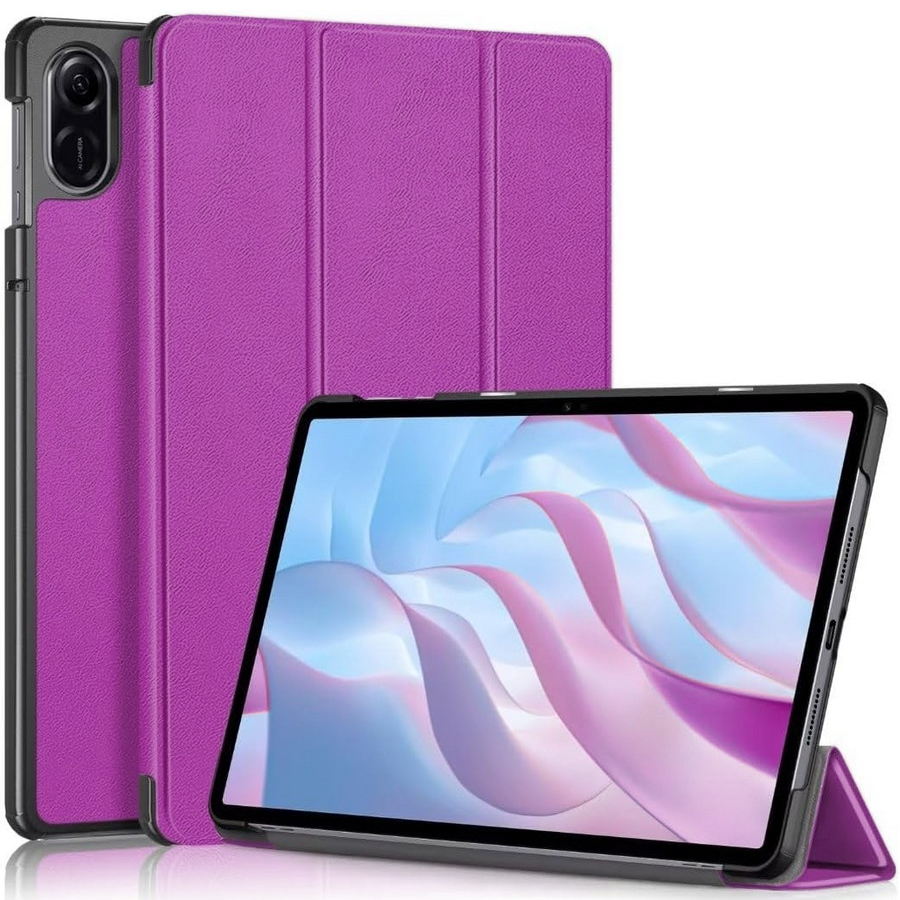 Чехол-книга Fashion Case для планшета Huawei Honor pad X8A сиреневый