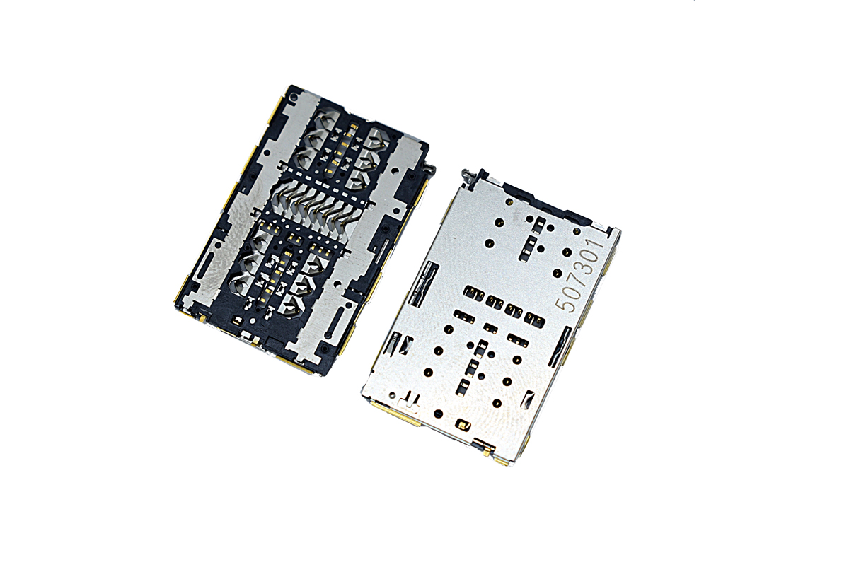 Коннектор SIM-карты (сим), mmc коннектор для Huawei P10 (S175)
