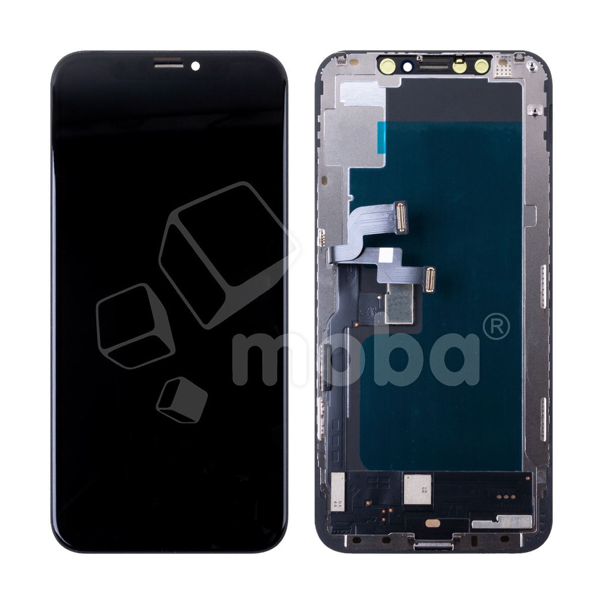 Дисплей для iPhone Xs (A2097/A1920) в сборе с тачскрином Черный - (Hard OLED) Стандарт