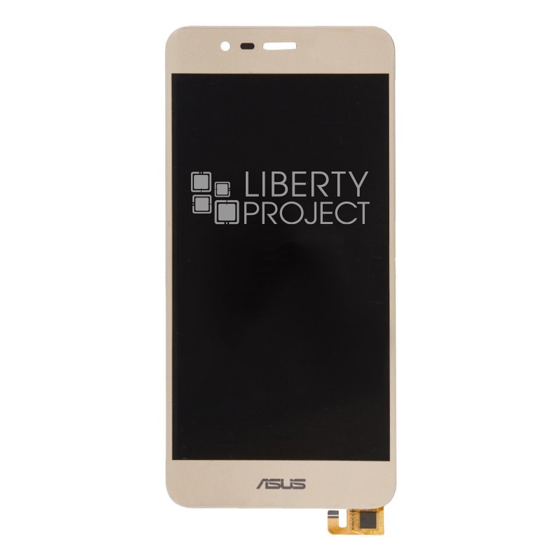 LCD дисплей для Asus Zenfone 3 Max (ZC520TL) в сборе с тачскрином (золото)