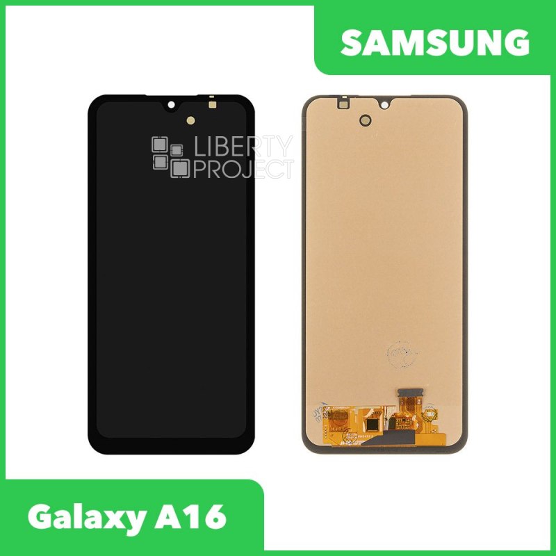 LCD дисплей для Samsung Galaxy A16 SM-A165 с тачскрином OLED (черный)