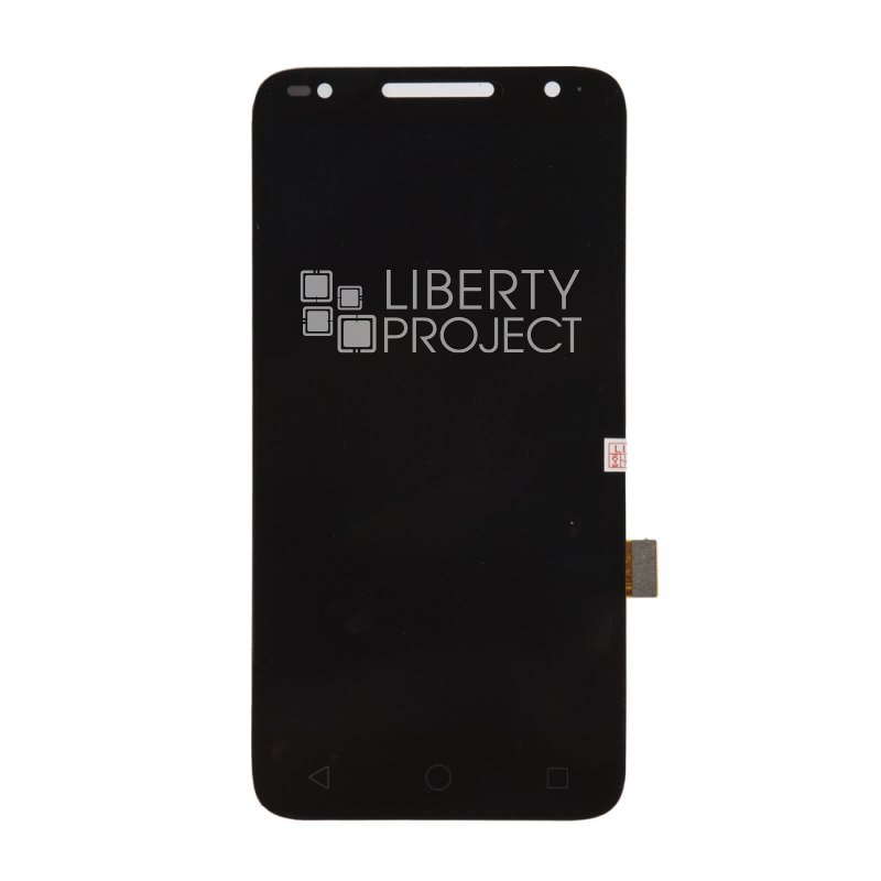 LCD дисплей для Alcatel 5047D (U5 HD) в сборе с тачскрином (черный)