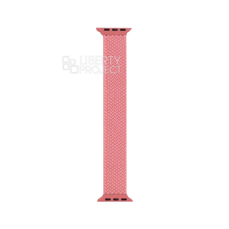 Монобраслет для Apple Watch COTEetCI W60 Nylon Braided Band 42/44 мм (157) (розовый)