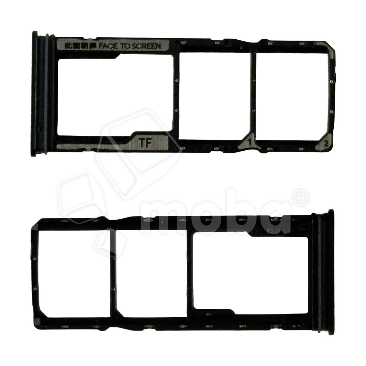 Держатель SIM для Xiaomi Redmi 15C 4G/Poco C85 4G (25078RA3EY/25078PC3EG) Черный
