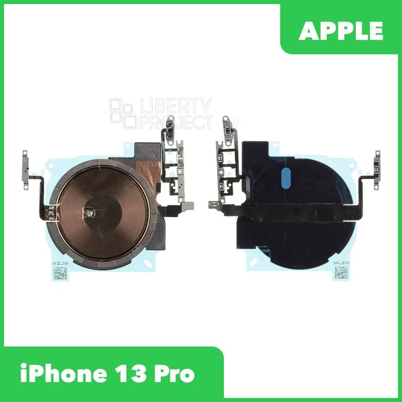 Шлейф/FLC iPhone 13 Pro на кнопку включения и кнопки громкости)/беспроводная зарядка 100% OR