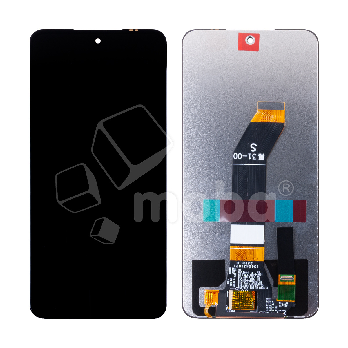 Дисплей для Xiaomi Redmi 10 2022 (22011119UY) в сборе с тачскрином Черный - OR (Full HD, 300 Кд/м2, 90 Гц)