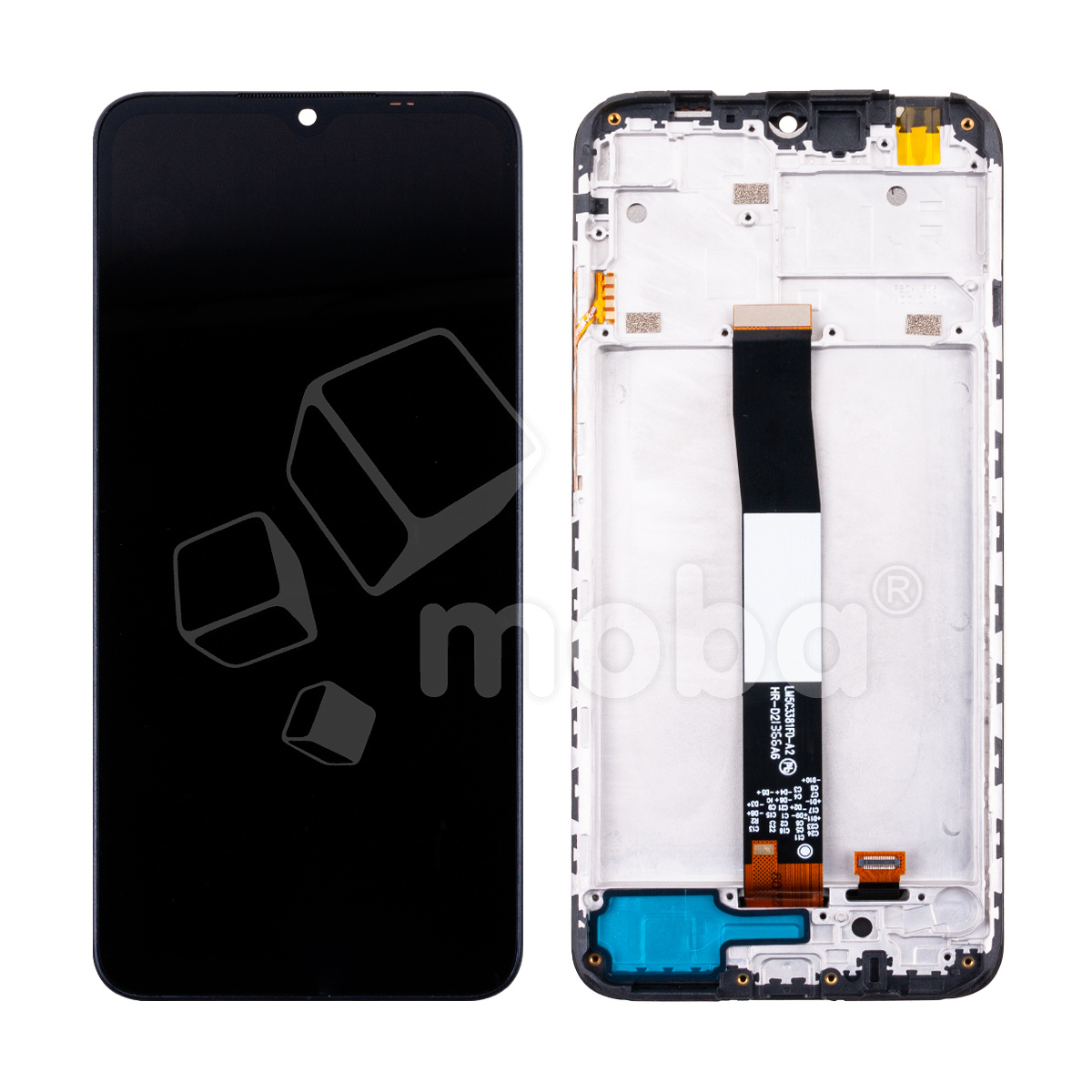 Дисплей для Xiaomi Redmi 9A/9C/10A (M2006C3MNG/220233L2G/M2006C3LG) модуль с рамкой Черный - OR (HD, 300 Кд/м2, 60 Гц)