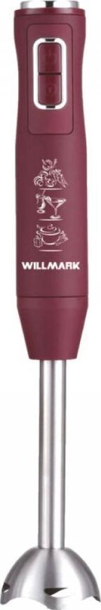 Блендер погружной WILLMARK WHB-1150PS бордовый