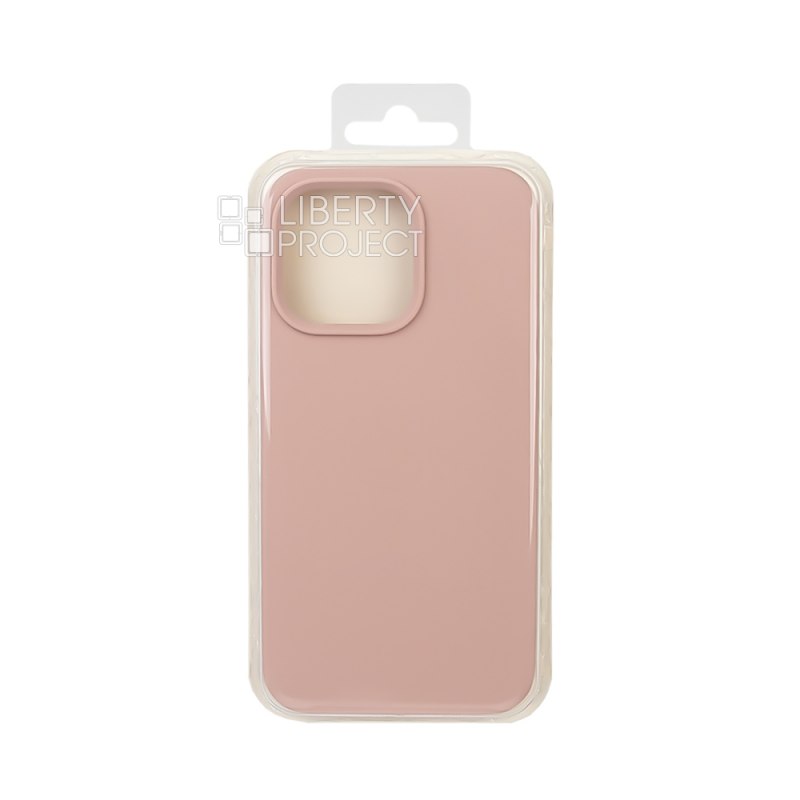 Силиконовый чехол для iPhone 13 Pro "Silicone Case" (пыльно-розовый) 19