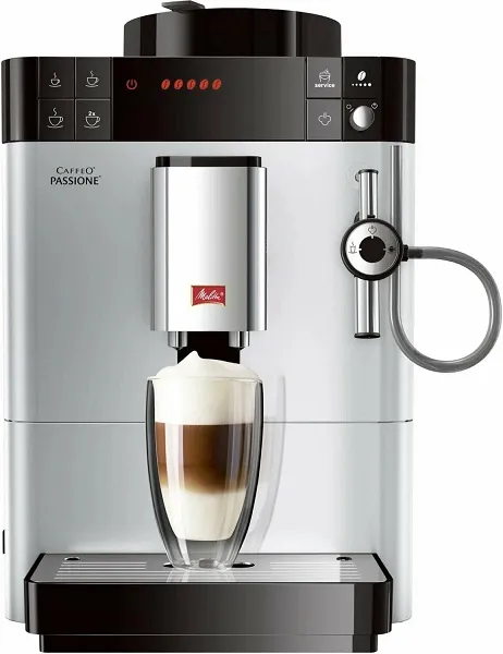 Автоматическая Кофемашина Melitta Caffeo Passione F 530-101 серебристо-черная
