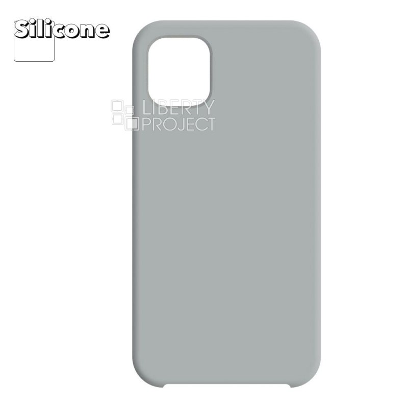 Силиконовый чехол для iPhone 11 "Silicone Case" (серый) 26