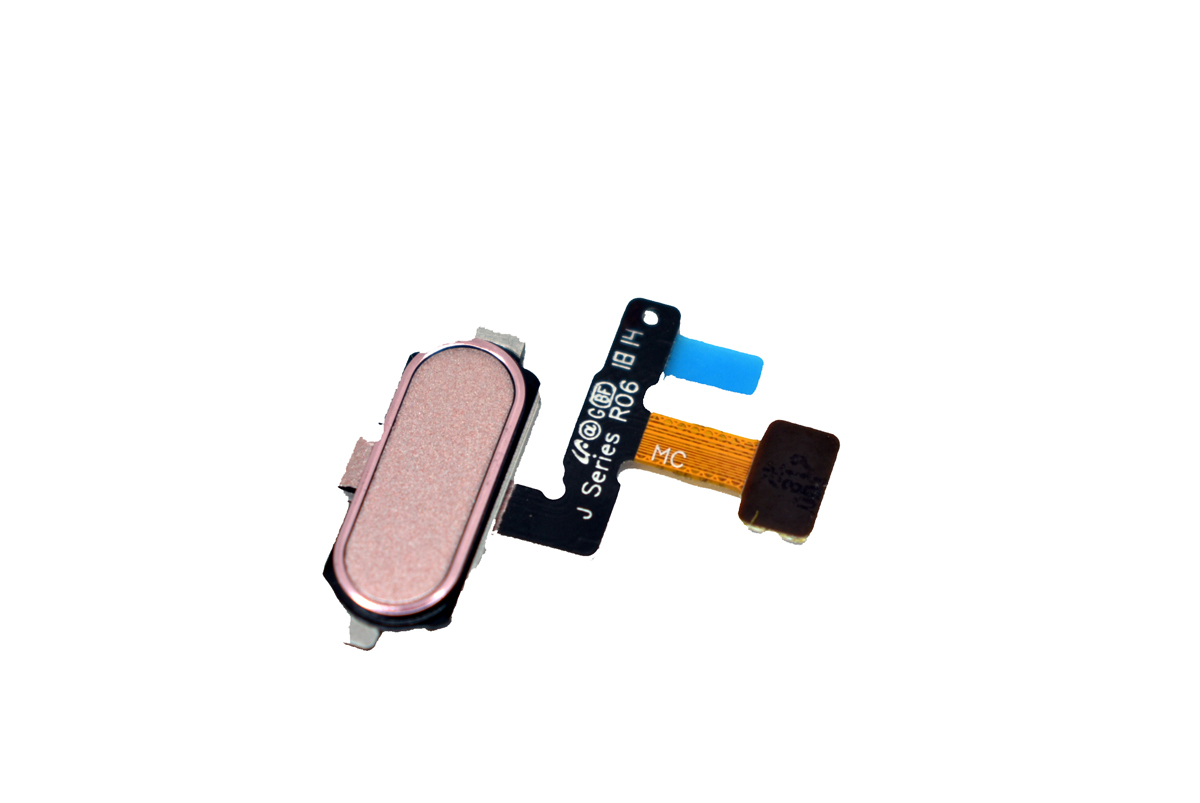 Шлейф для Samsung Galaxy J7 2017 J730 кнопки домой home Pink