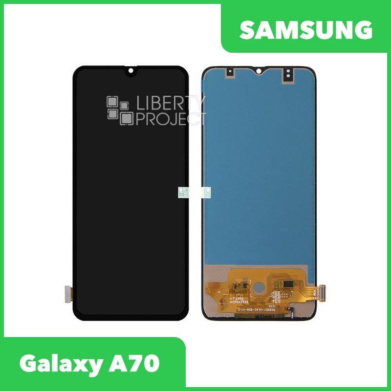 LCD дисплей для Samsung Galaxy A70 SM-A705 в сборе с тачскрином Incell (черный)