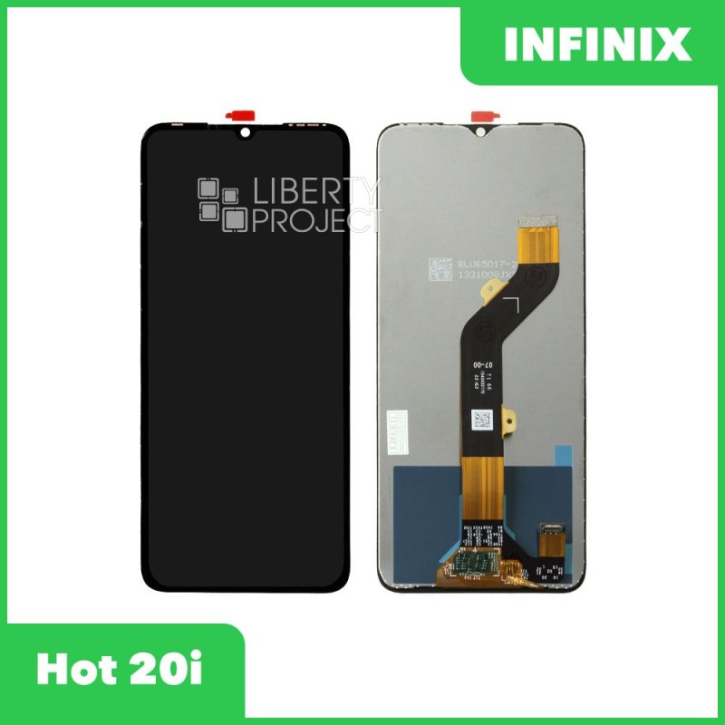 LCD дисплей для Infinix Hot 20i/12i/Smart 6 HD (X665E/X665/X6512) с тачскрином (черный)