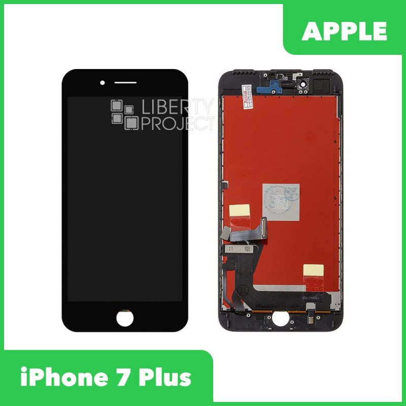 LCD дисплей для Apple iPhone 7 Plus (черный) с тачскрином, оригинальная матрица In-Cell