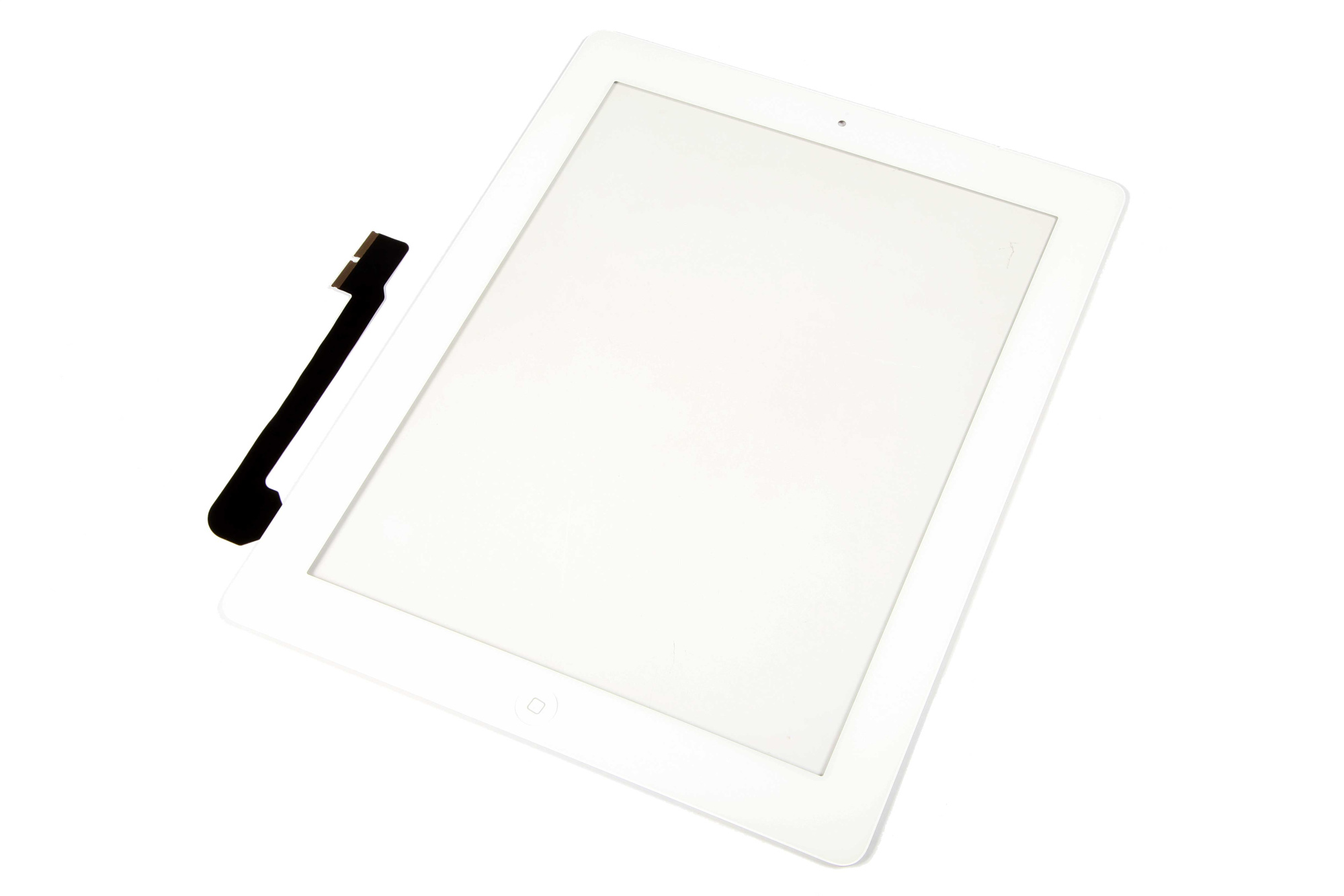 Тачскрин (сенсорное стекло) для iPad 3/4 белый (AAA)