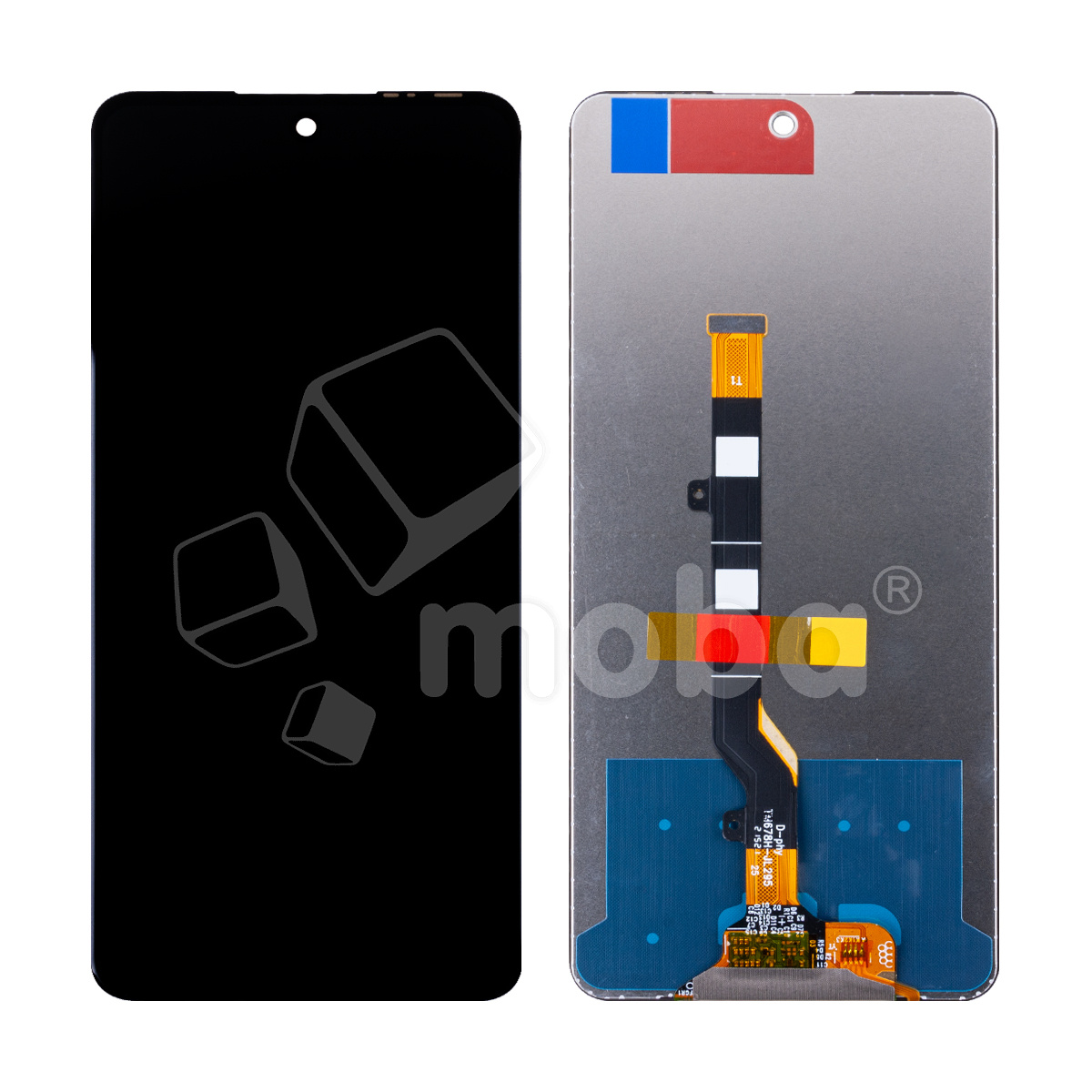 Дисплей для Tecno Camon 18/18P (CH6n/CH7n) в сборе с тачскрином Черный - OR (Full HD, 300 Кд/м2, 90 Гц)