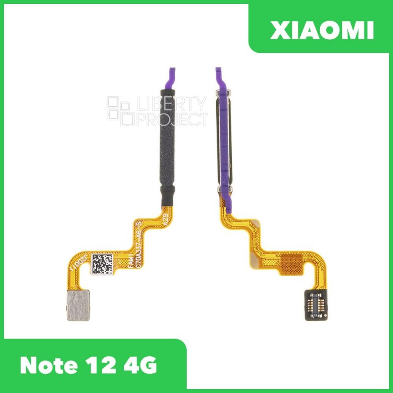 Сканер отпечатка пальца Xiaomi Note 12 4G (23021RAA2Y) (черный), ориг