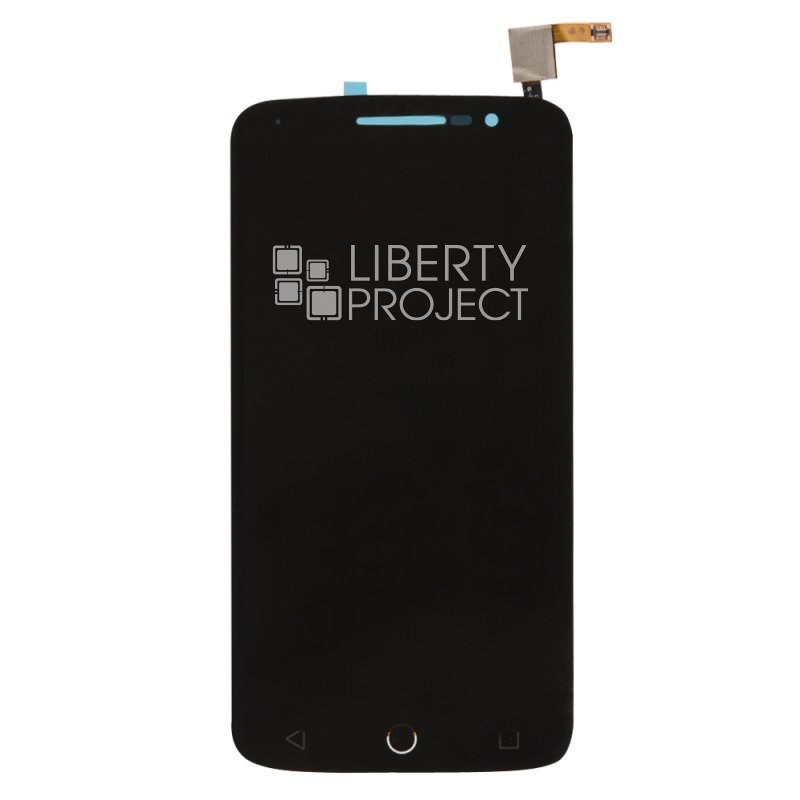 LCD дисплей для Alcatel OT 7044Y в сборе с тачскрином (черный)