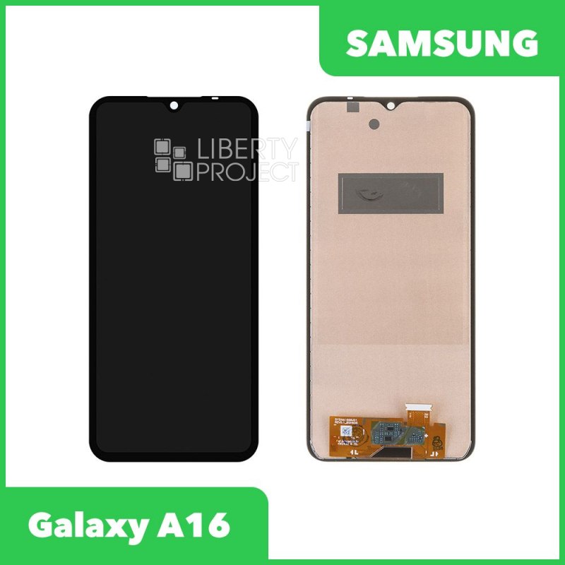 LCD дисплей для Samsung Galaxy A16 SM-A165 с тачскрином Incell (черный)