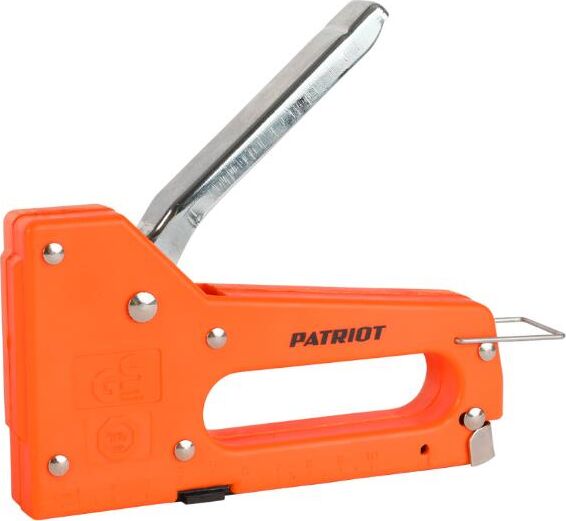Степлер PATRIOT 350007504 SPQ-113, пластиковый корпус, скобы тип 53 (4-8мм), 100 скоб в комплекте
