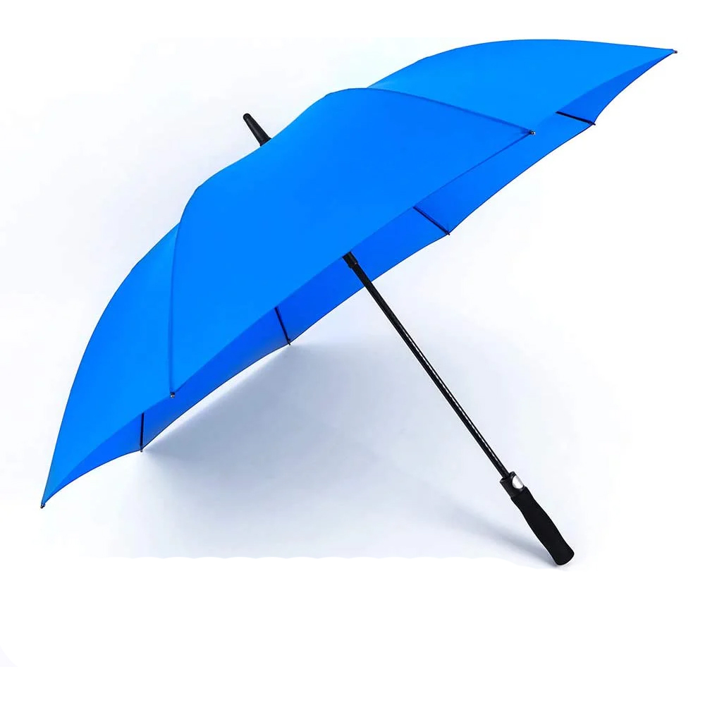 Зонт RiSETIME, Golf Automatic Umbrella, автоматический, трость с прямой ручкой, цвет: синий